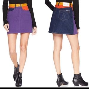 Calvin klein denim skirt